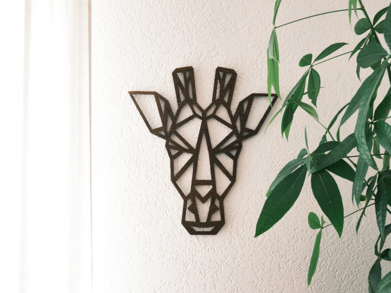 girafe style origami