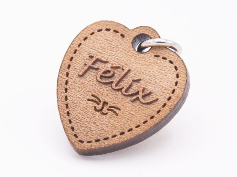 Médaille Coeur Animaux