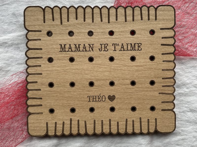 Dessous de plat décor biscuit à personnaliser