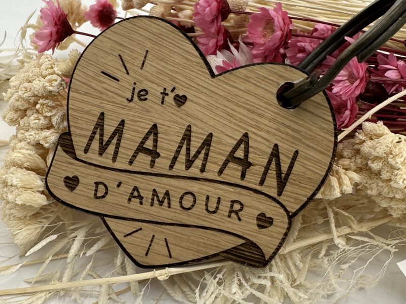 porte-clefs maman d'amour