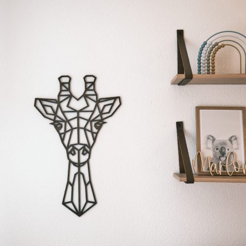 girafe en bois